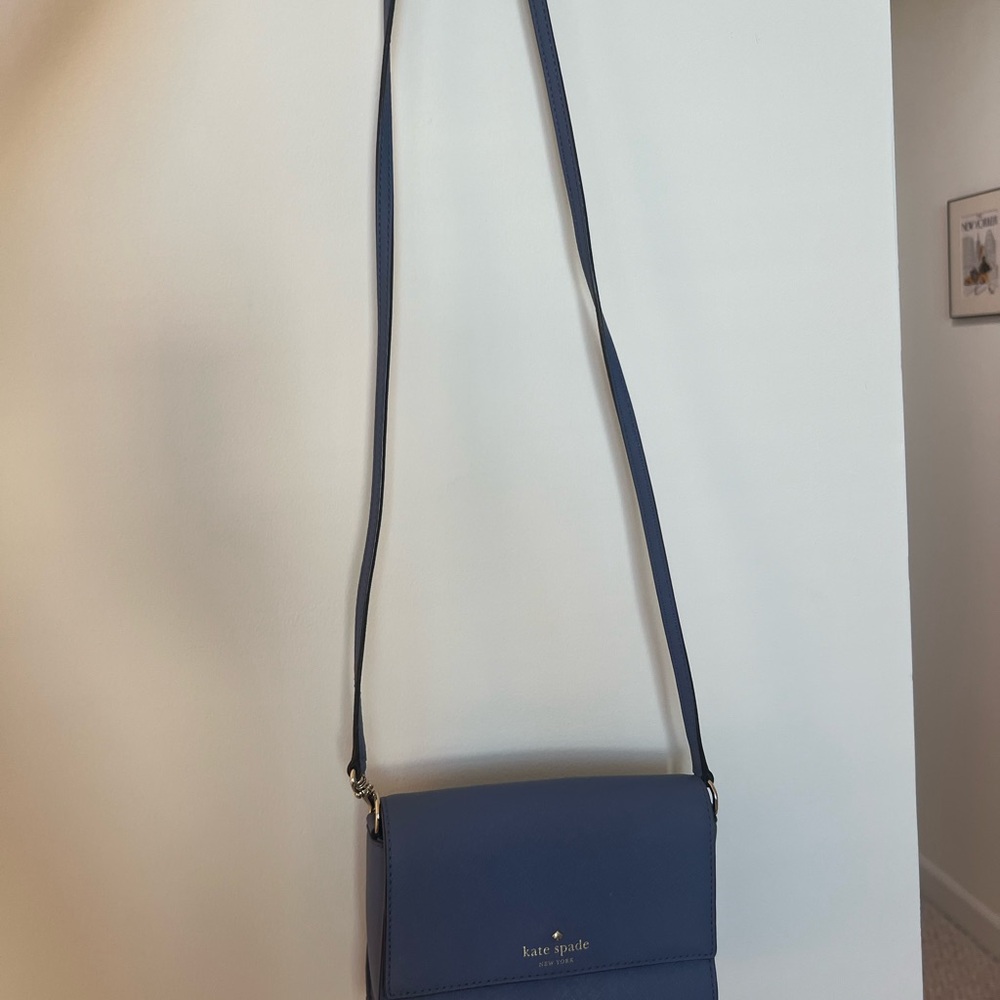 Kate Spade Blue Crossbody Bag